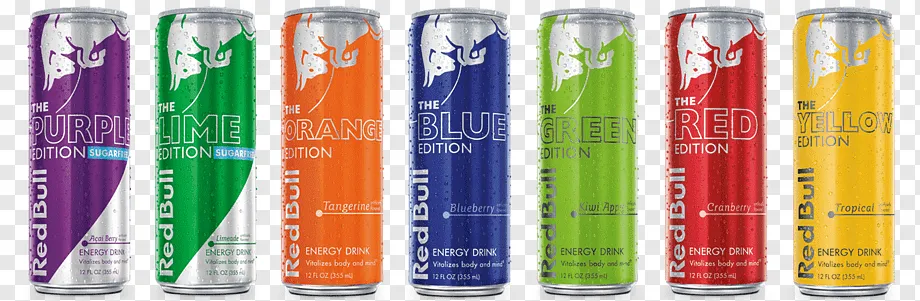 Enerji İçecekleri kategorisi - Red Bull, Monster Energy serileri