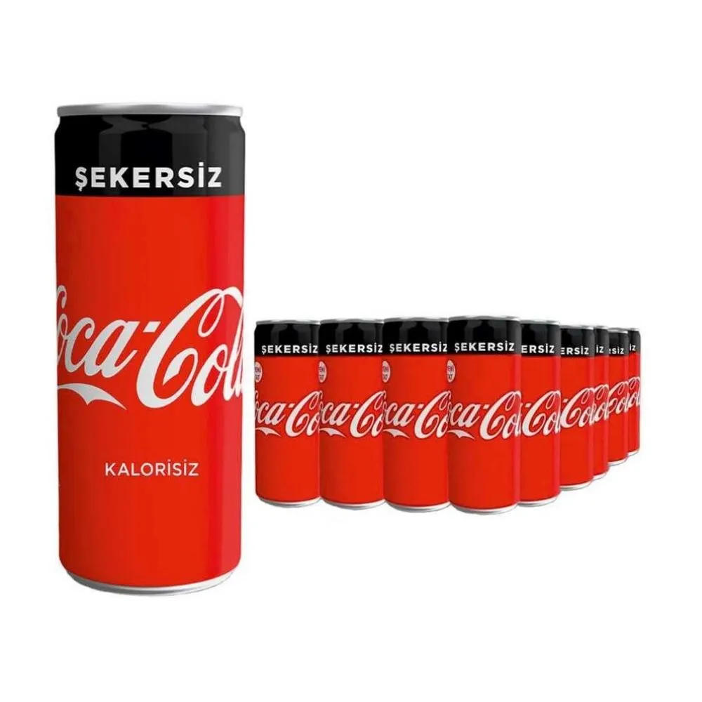 Coca-Cola Kutu 330 ml Şekersiz / Zero - toptan fiyat