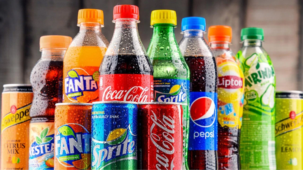 Gazlı İçecekler kategorisi - Coca-Cola, Pepsi, Fanta, Sprite