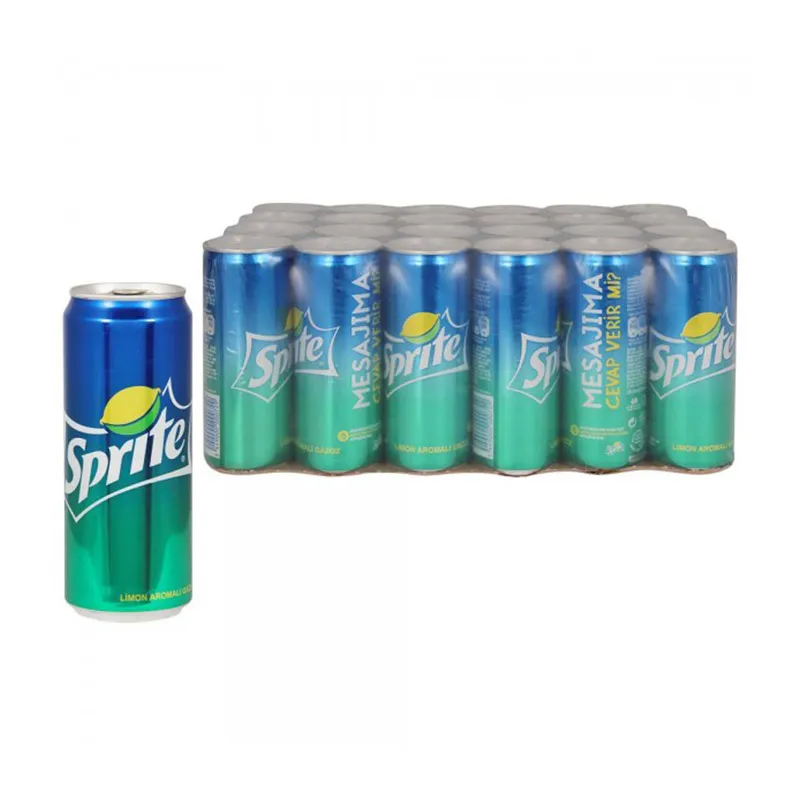 Sprite 330 ml limon aromalı kutu - toptan fiyat ürün görseli