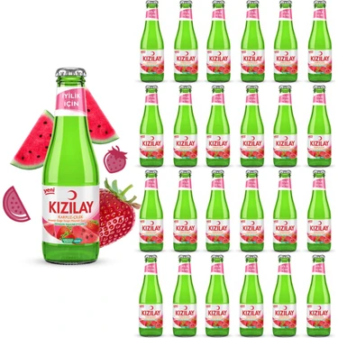 Kızılay Karpuz & Çilek Aromalı Maden Suyu - toptan fiyat